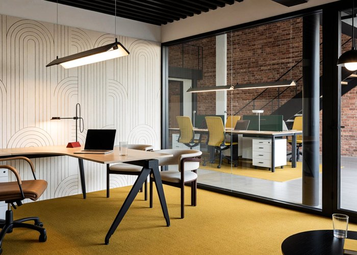 Proiect de amenajare office industrial – Dublu V Studio